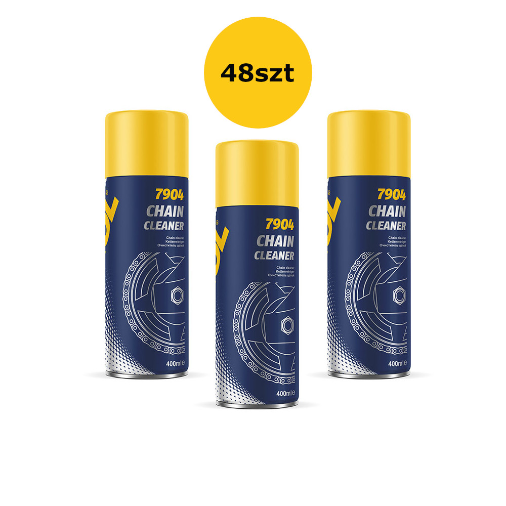 MANNOL CHAIN CLEANER 400ML - sprej na čištění řetězu (7904) - KARTON 48 kus (set)